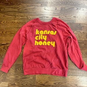 Kansas City Honey oversized crewneck sweatshirt